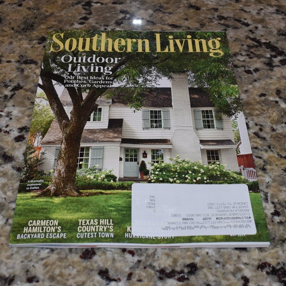 Southern Living Magazine Issue May 2025